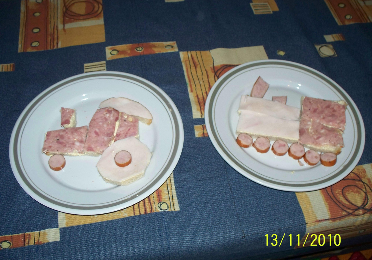 Kanapki dla dzieci foto