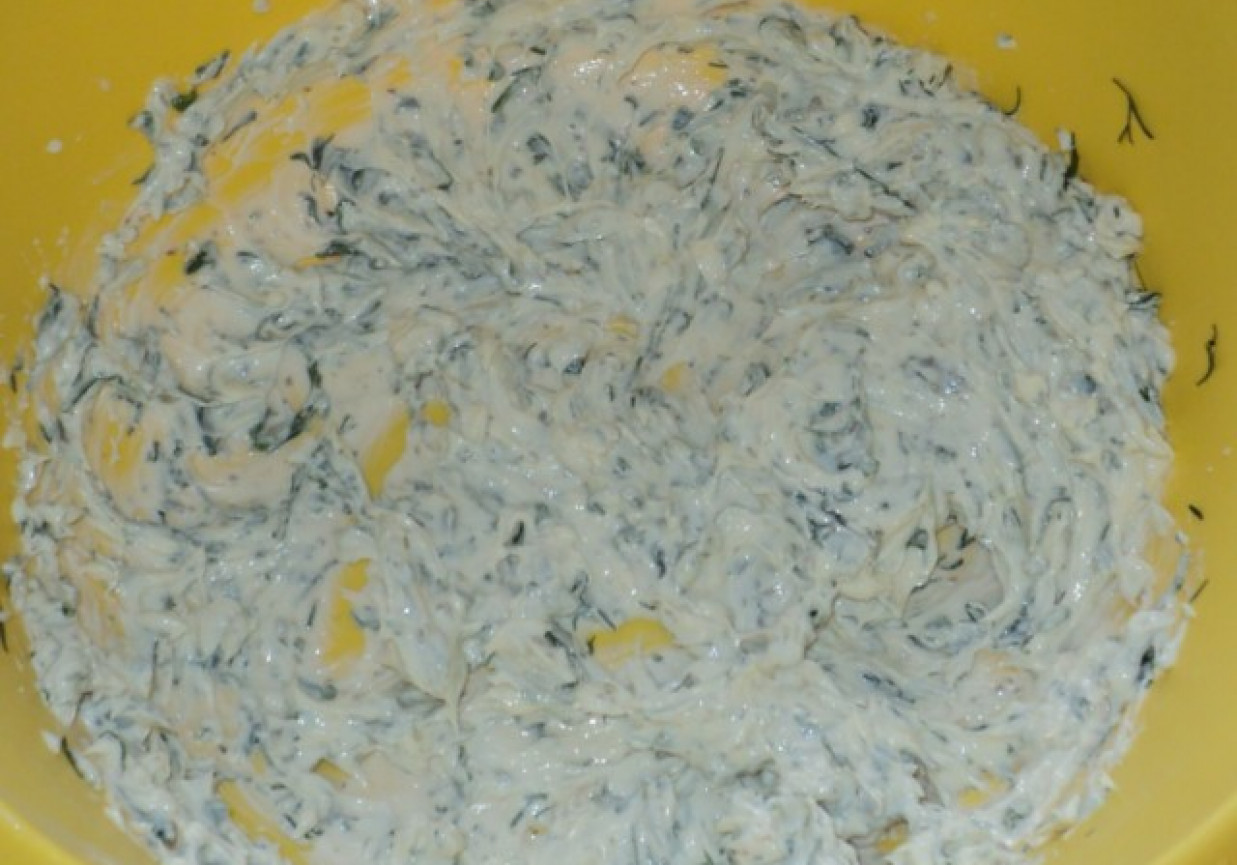 Kanapkowa pasta zielona foto