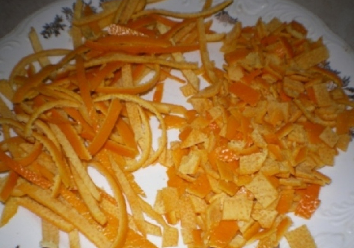 Kandyzowana skórka pomarańczowa foto