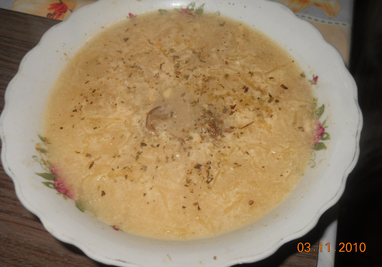 kapuśniak z kaszą i grzybami foto