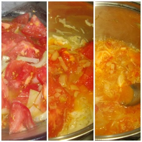 Krok 2 - Kapusta kiszona z pomidorami foto