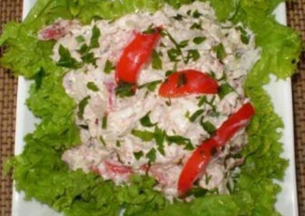 Fotografia przedstawiająca Kapusta pekińska z pomidorami i cynamonem :