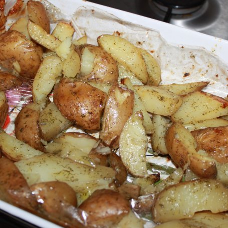 Krok 3 - Karkówka grillowana z ziemniakami foto