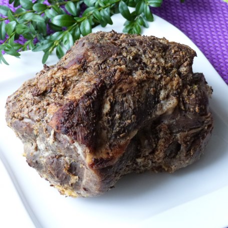 Krok 7 - Karkówka pieczona w rękawie foto