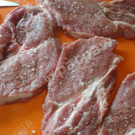 Krok 1 - Karkówka rozmarynowa marynowana z curry foto