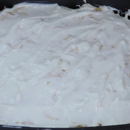 Krok 6 - Karkówka z pieczarkami i serem w majonezie i jogurcie pieczona foto
