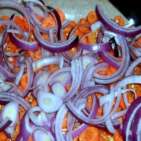 Krok 1 - Karkówka zapiekana w sosie majonezowo-ketchupowym foto