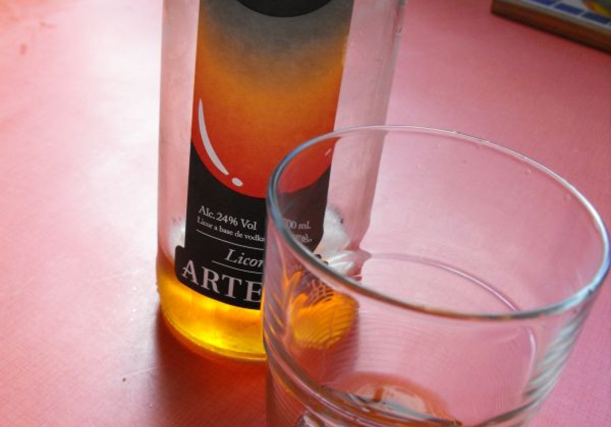 Karmelowy cocktail foto