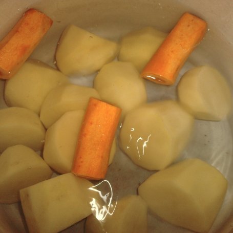 Krok 1 - Kartofelkraut czyli ziemniaki z kiszoną kapustą wersja fit foto