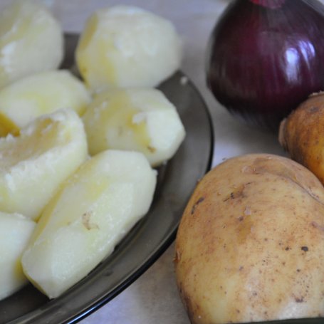 Krok 1 - Kartoffelsalat sałatka ziemniaczana foto