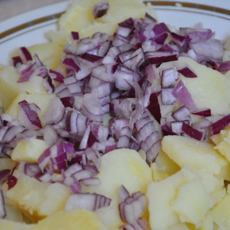 Krok 3 - Kartoffelsalat sałatka ziemniaczana foto