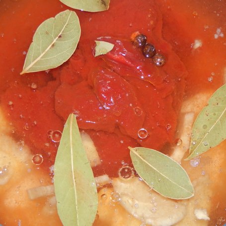 Krok 4 - Kąski z kurczaka  w marynacie pomidorowej foto