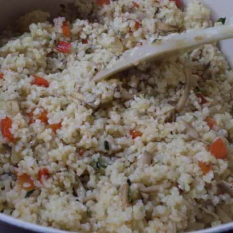 Krok 5 - Kasza bulgur z potrawką drobiową Zewy foto