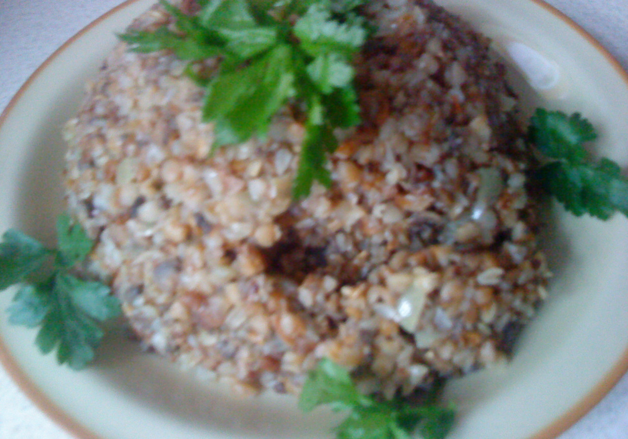 KASZA GRYCZANA Z SZYNKĄ I PIECZARKAMI DoradcaSmaku.pl