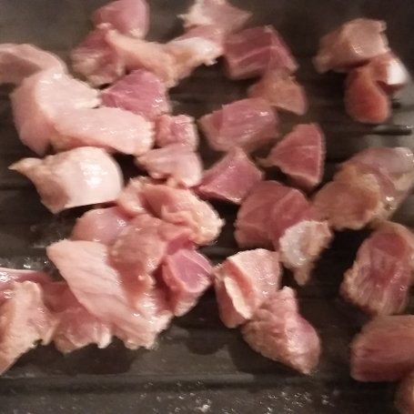 Krok 1 - Kasza jęczmienna z indykiem i papryką foto