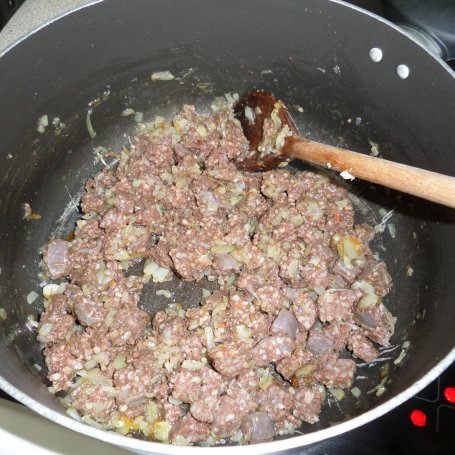 Krok 4 - Kaszanka z makaronem foto