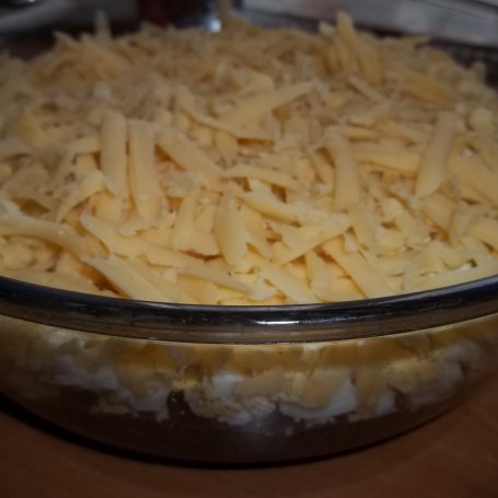 Krok 4 - Kaszanka zapiekana z serem i jajkami foto