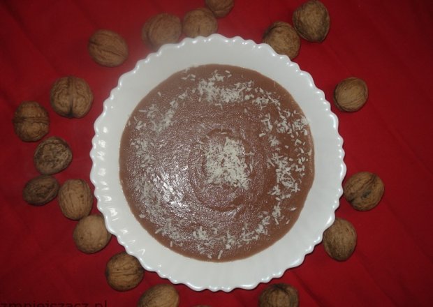 Fotografia przedstawiająca Kaszka z kakao i kokosem