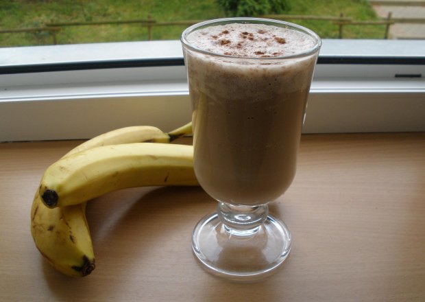 Fotografia przedstawiająca Kawa bananowa na ciepło
