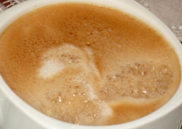 Fotografia przedstawiająca kawa cappucino