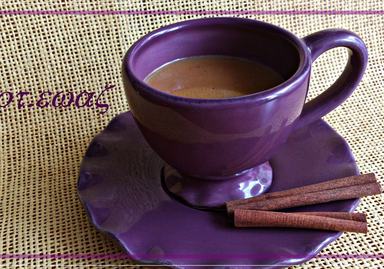 Kawa czekoladowo cynamonowa foto