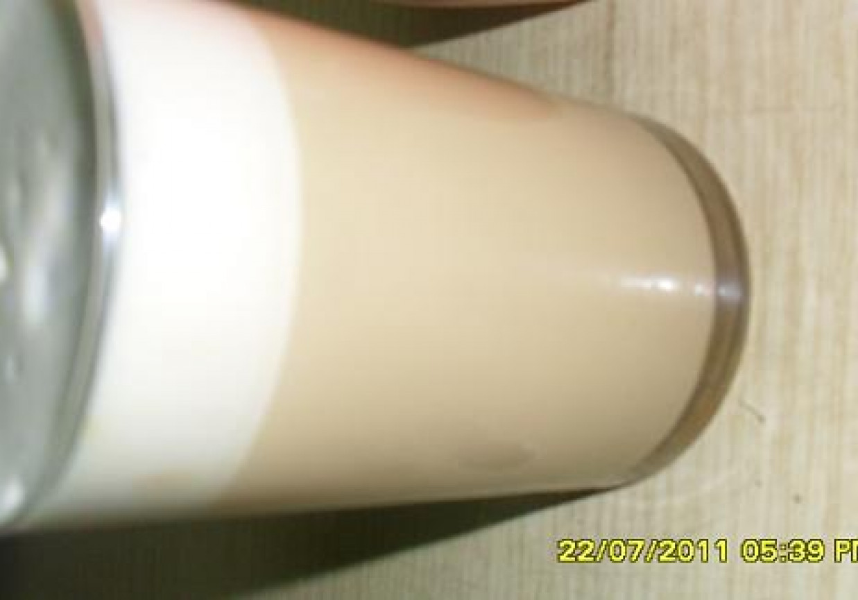 kawa latte macchiato foto