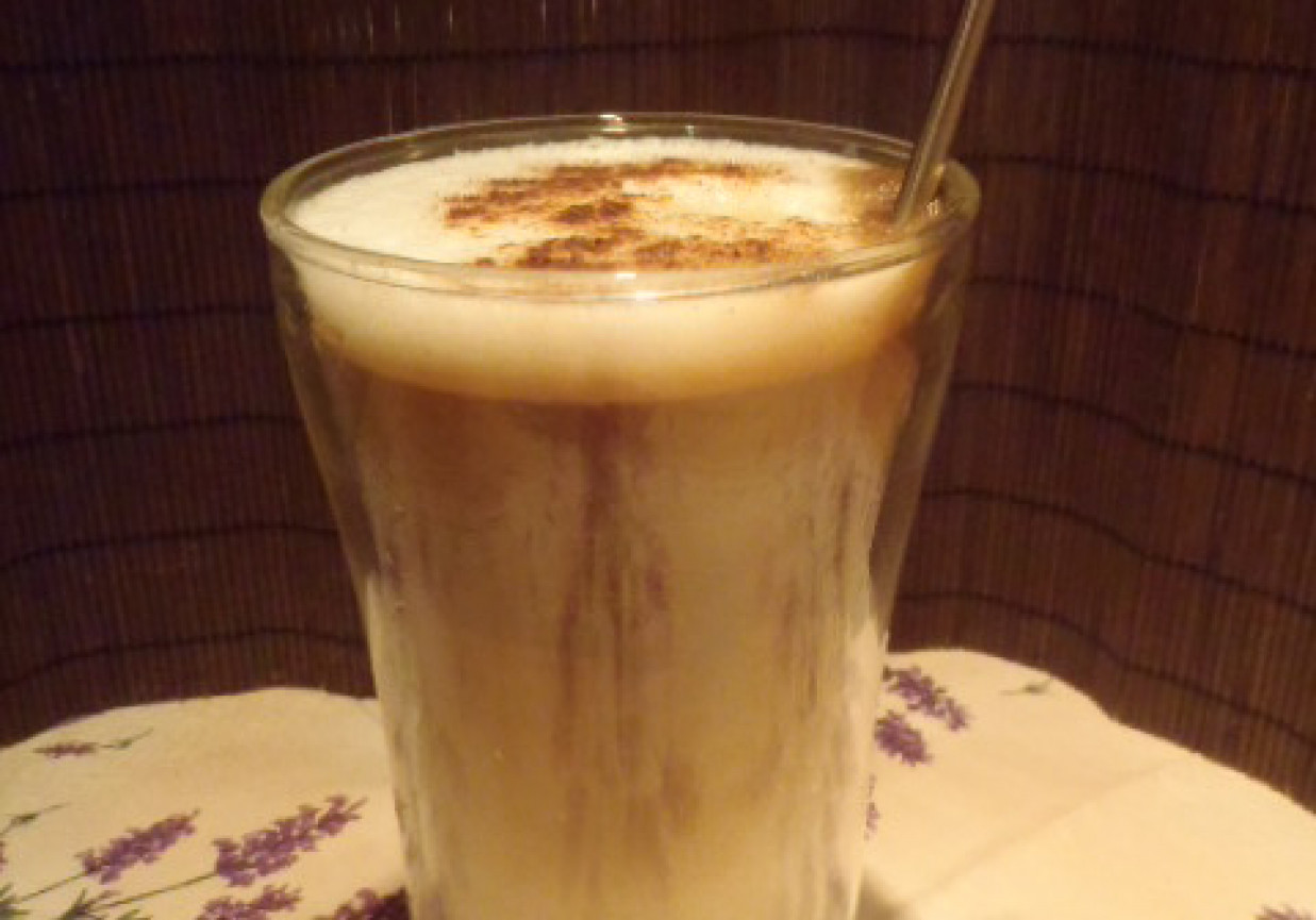 Kawa latte foto