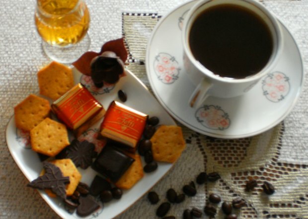 Fotografia przedstawiająca Kawa pomarańczowo-czekoladowa :
