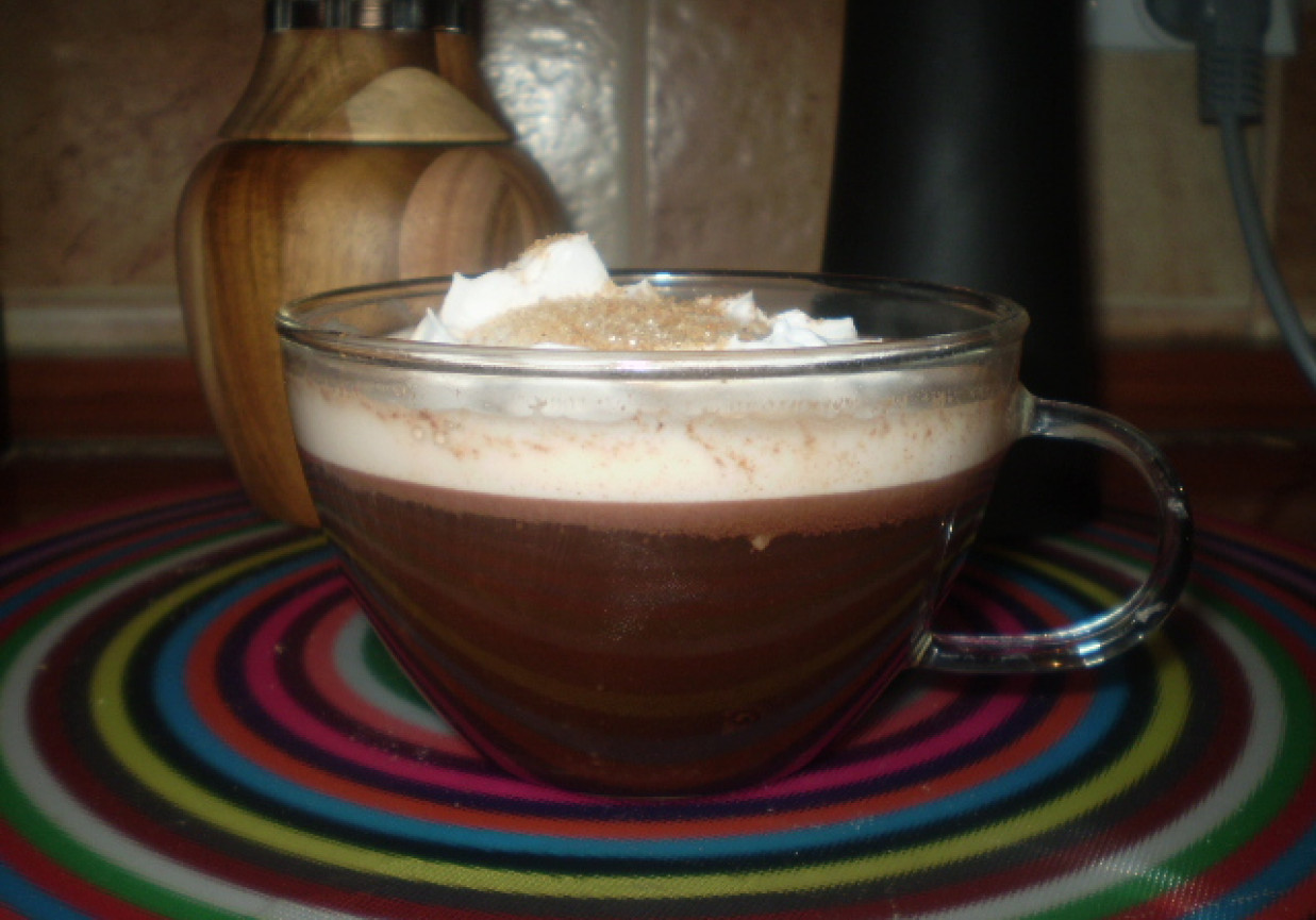 Kawa z chmurką foto