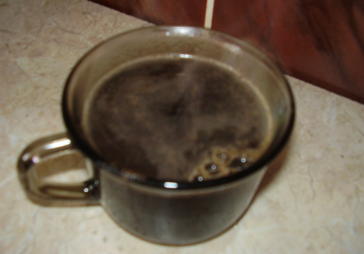 Kawa z cynamonem foto