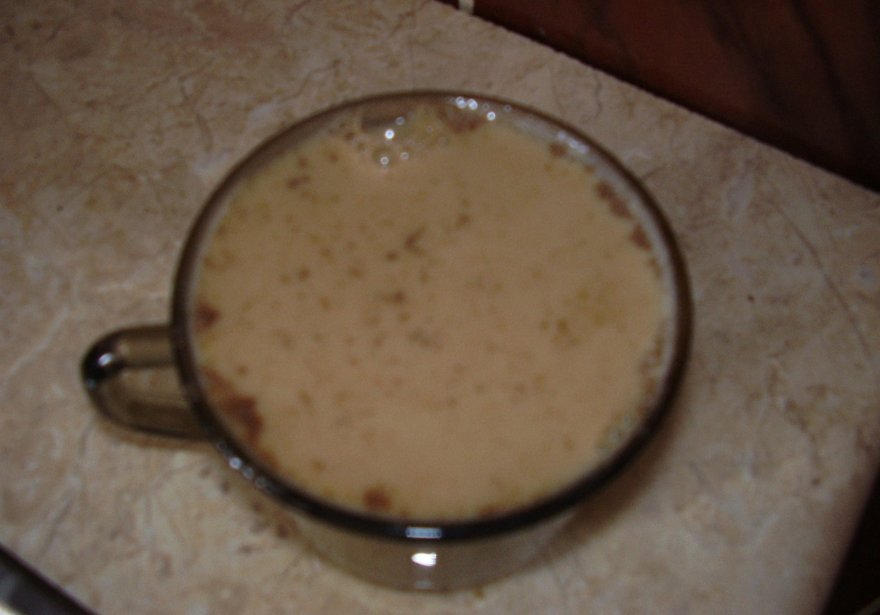 Kawa z cynamonem foto