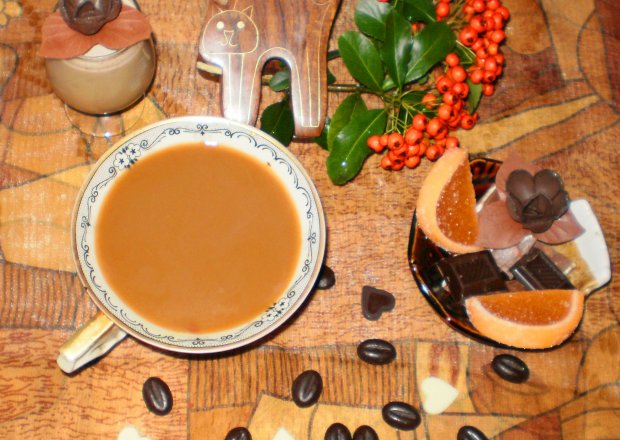 Fotografia przedstawiająca Kawa z czekoladą i Cacao Choix :