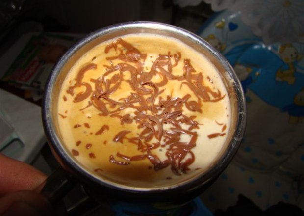 Fotografia przedstawiająca kawa z czekoladą