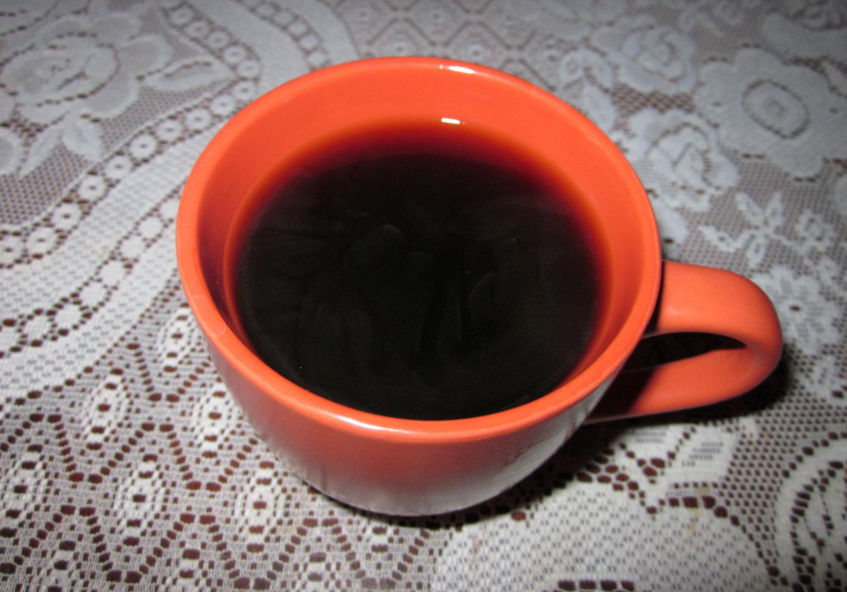 Kawa z koniakiem foto