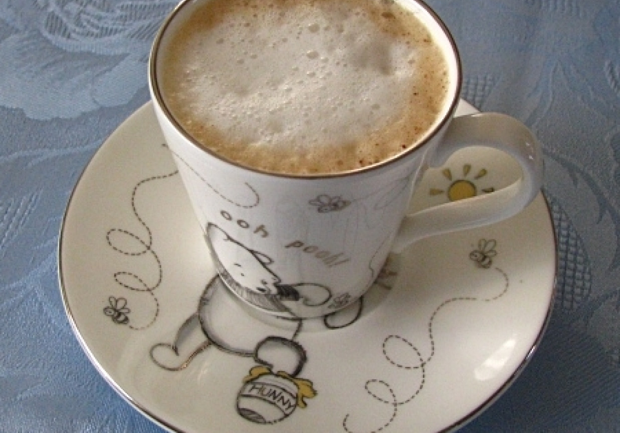 Kawa z likierem kokosowym foto