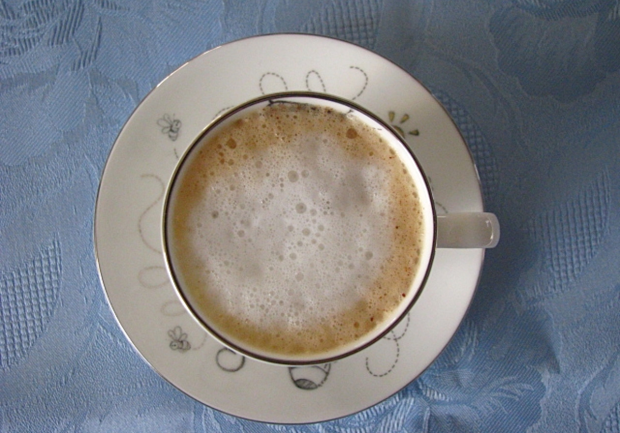 Kawa z likierem kokosowym foto