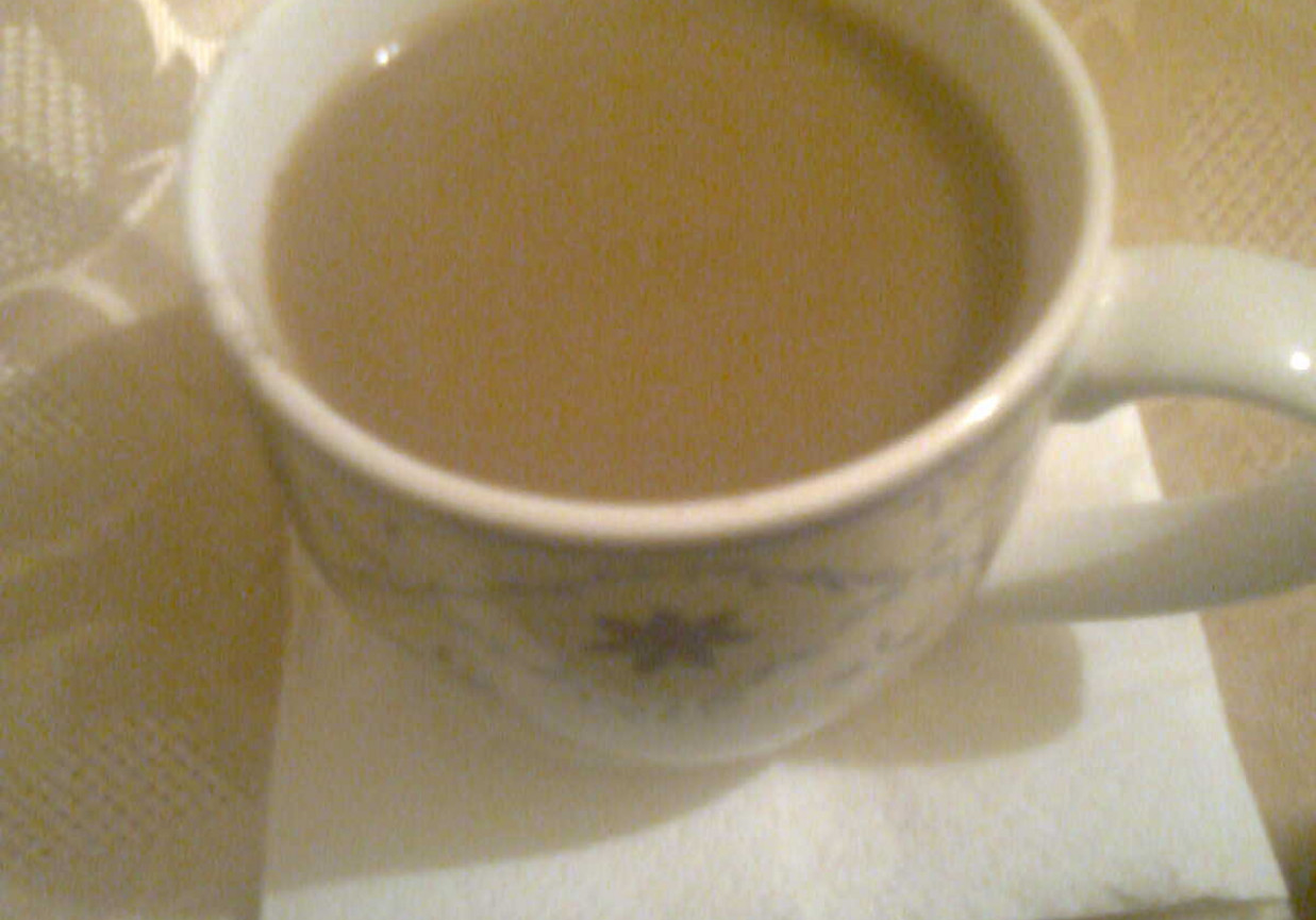 kawa z mlekiem wanililowym foto
