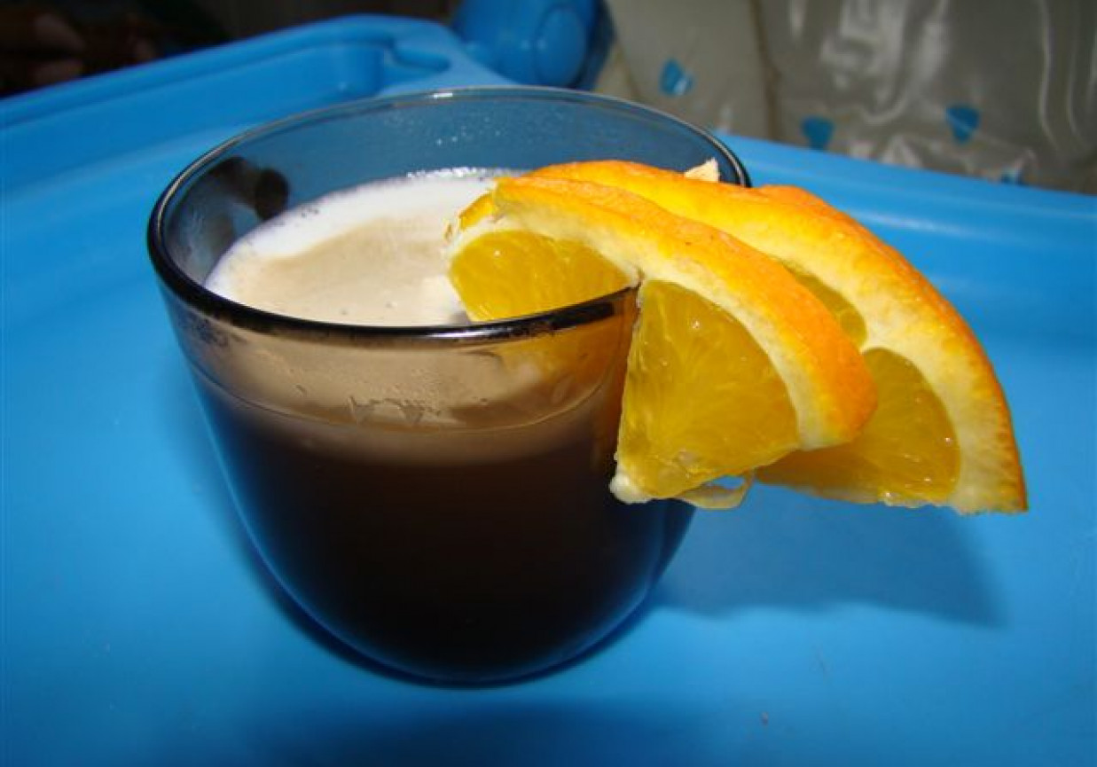 Kawa z nutą pomarańczy foto