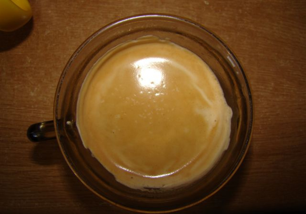 Kawa z pianką foto
