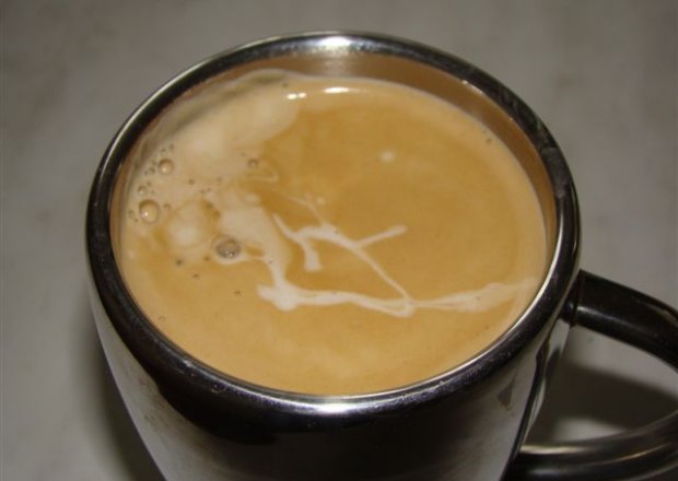Fotografia przedstawiająca kawa z pianką
