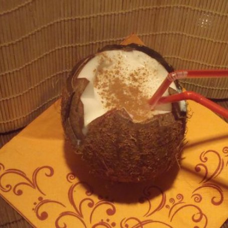 Krok 3 - Kawa z serkiem ricotta w kokosie foto