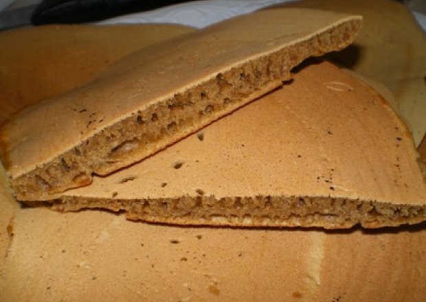 Fotografia przedstawiająca Kawowe pancakes