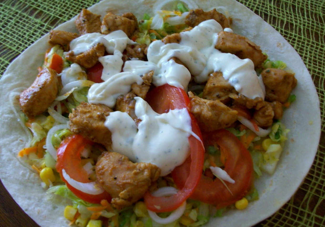 kebab drobiowy foto