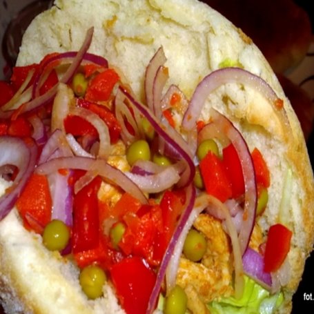 Krok 6 - Kebab w chlebku pita foto