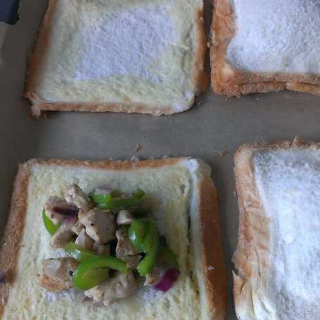 Krok 5 - Kebab w tostach foto