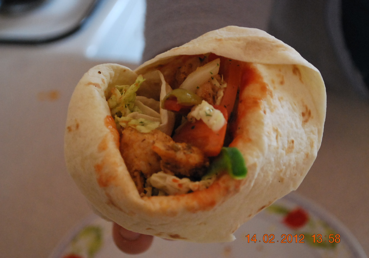 kebab walentynkowy foto
