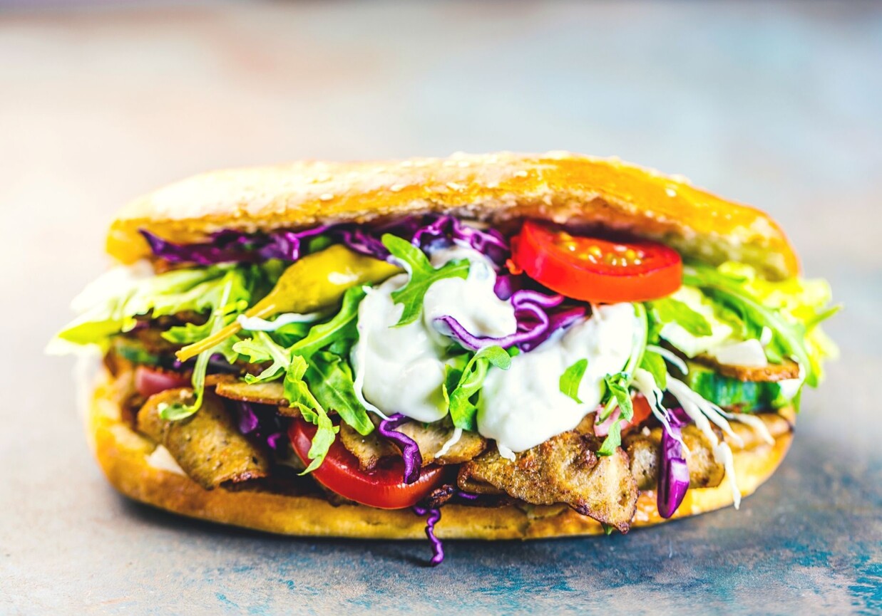 Kebab z indyka foto