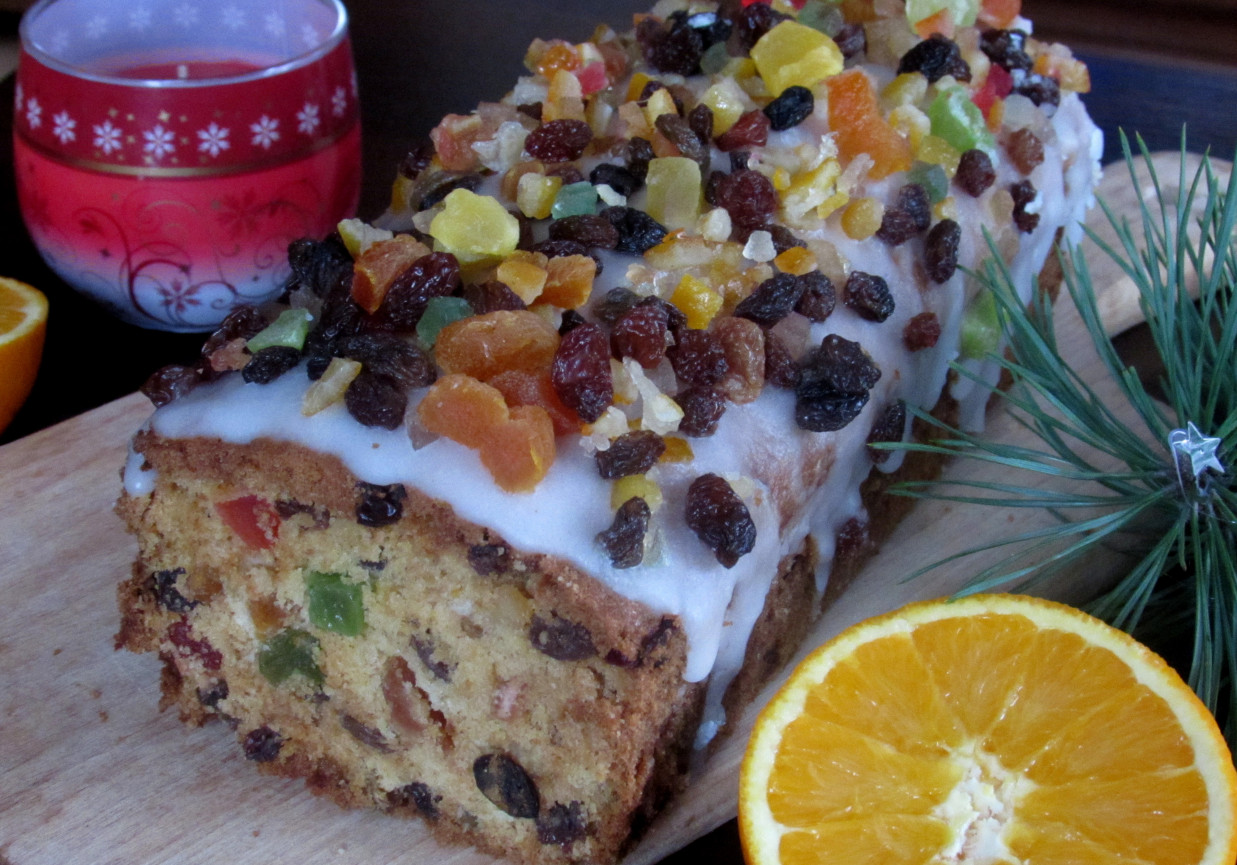 Keks z bakaliami DoradcaSmaku.pl