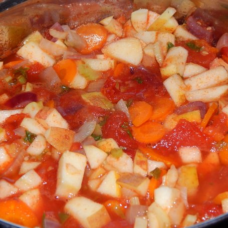 Krok 7 - Ketchup warzywno-dyniowy łagodny foto