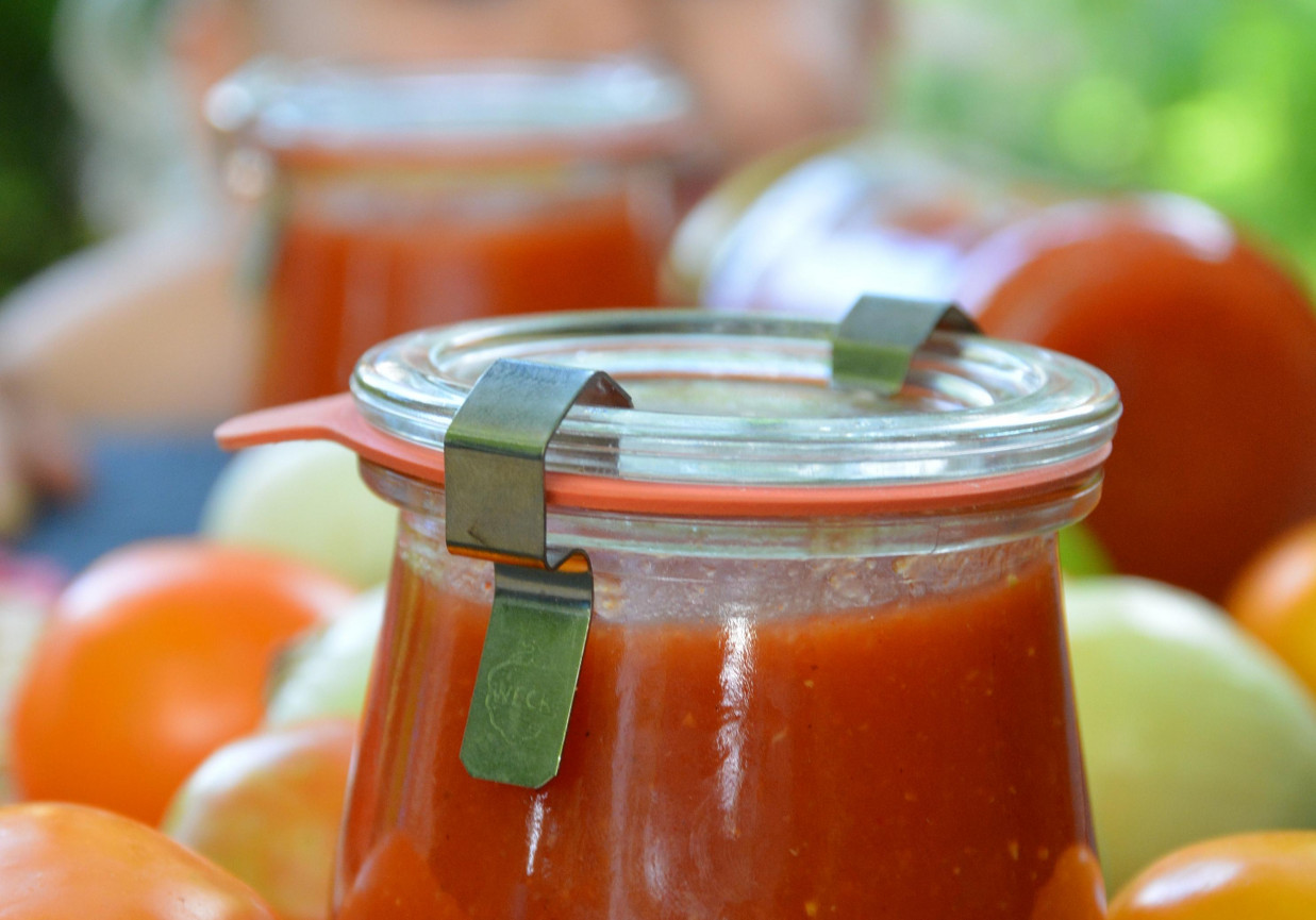Ketchup z cukinii i pomidorów z chili DoradcaSmaku.pl